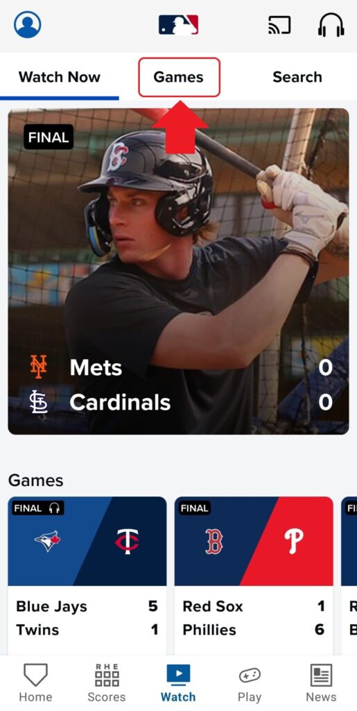 11.MLBアプリ画面2